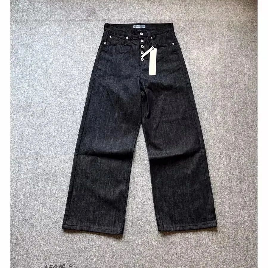Embroidery On Jeans - Zupełnie nowe spodnie dżinsowe Baggy PANT