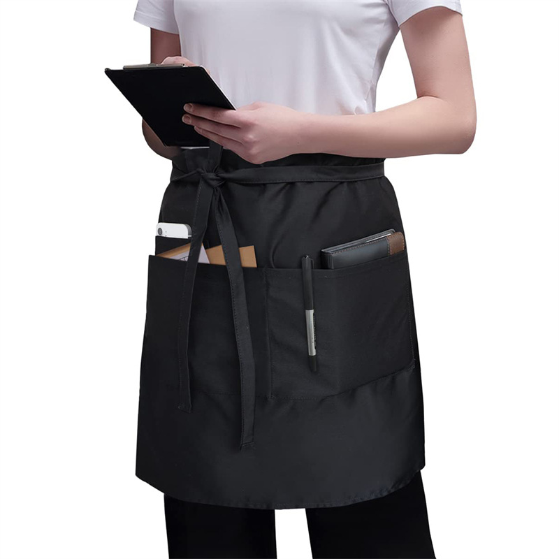 Embroidery Apron - Niestandardowe drukowane logo z haftem Bawełniany