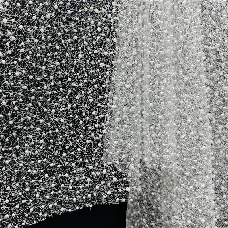Embroidery White Dress - 1 jard 130 cm szeroka biała