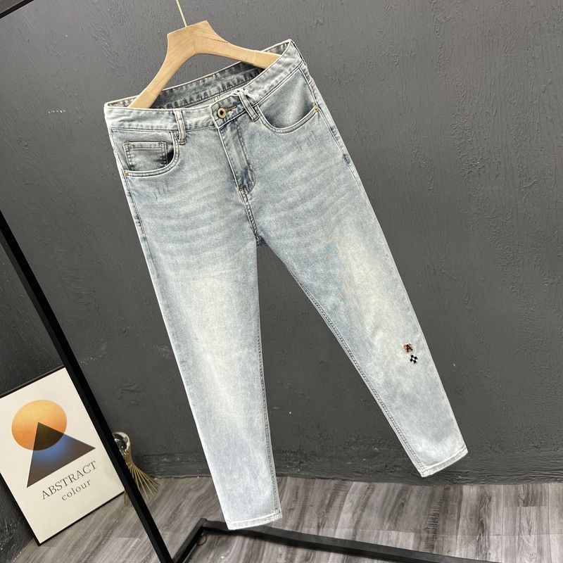 Embroidery On Jeans - Nowa stylowa męska moda dżinsy spodnie