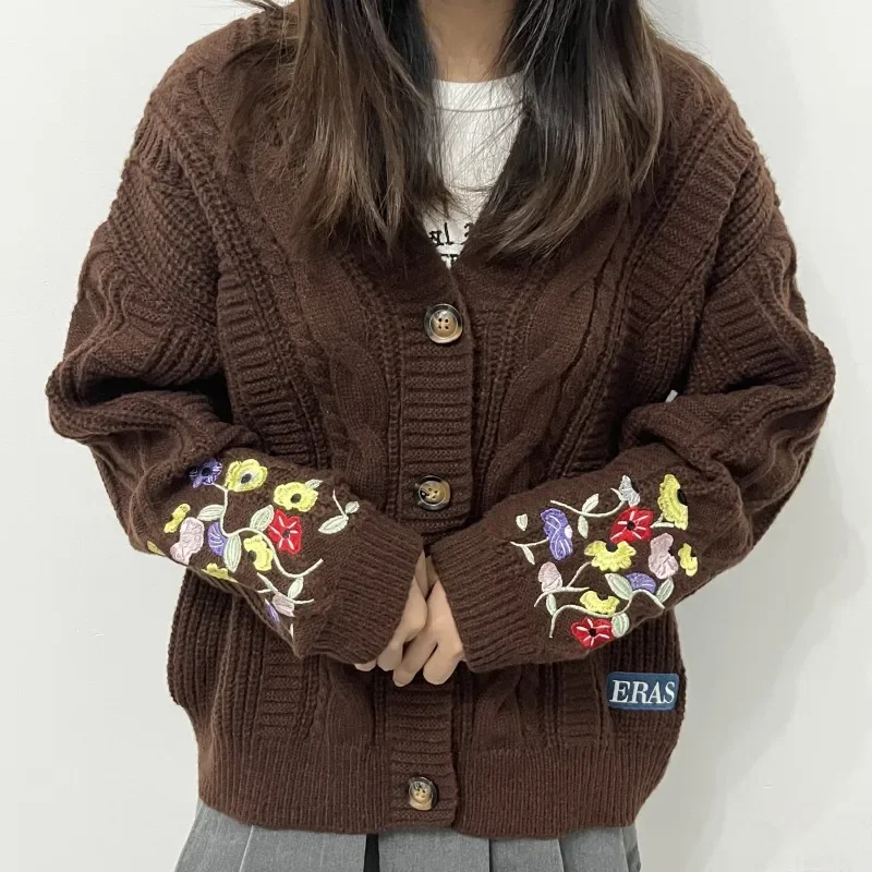 Embroidery Thread Yarn - 2025 Plus Size Eras Cardigan dla
