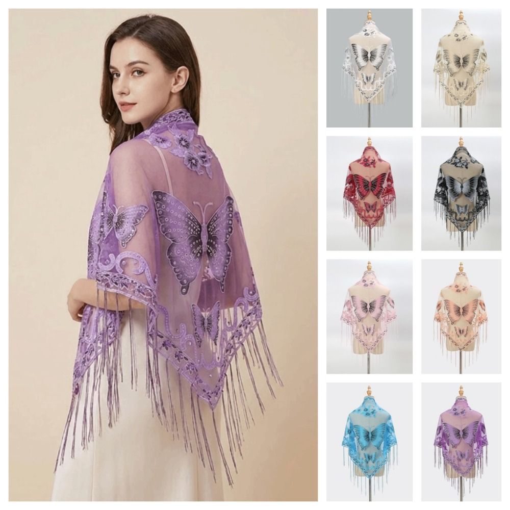 Luksusowa ażurowa chusta z kwi – Embroidery Hoop Square recenzja i cena