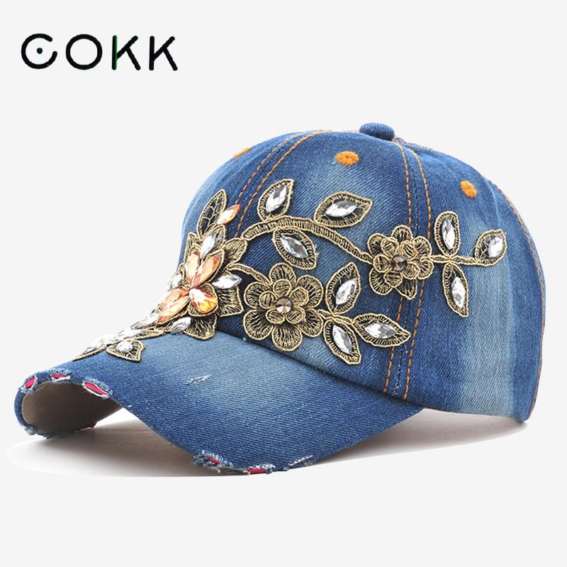 COKK damska czapka z daszkiem  – Embroidery On Jeans recenzja i cena