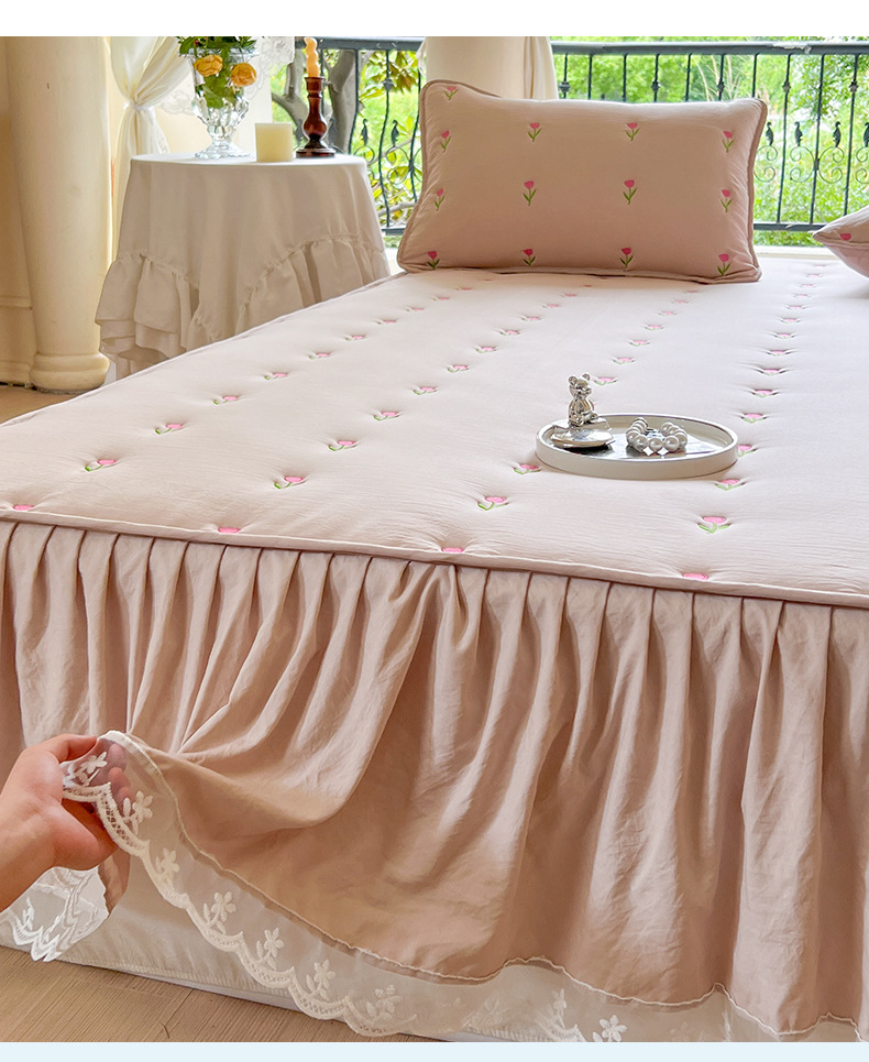 Zestaw do łóżka: pogrubiona, p – Embroidery Quilt Cover recenzja i cena