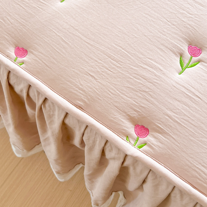 Zestaw do łóżka: pogrubiona, p – Embroidery Quilt Cover recenzja i cena