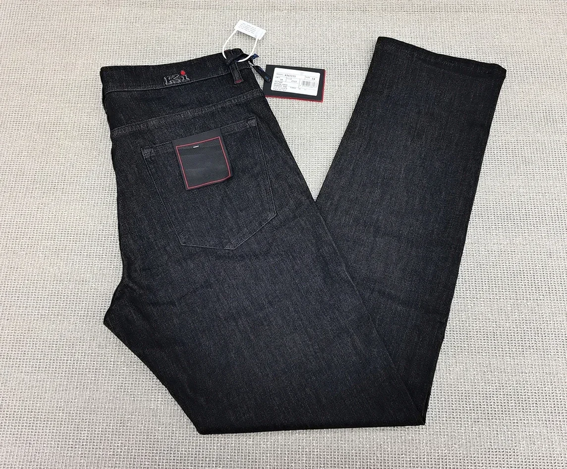 OECHSLI Jeansy Męskie Cienkie  – Embroidery On Jeans recenzja i cena
