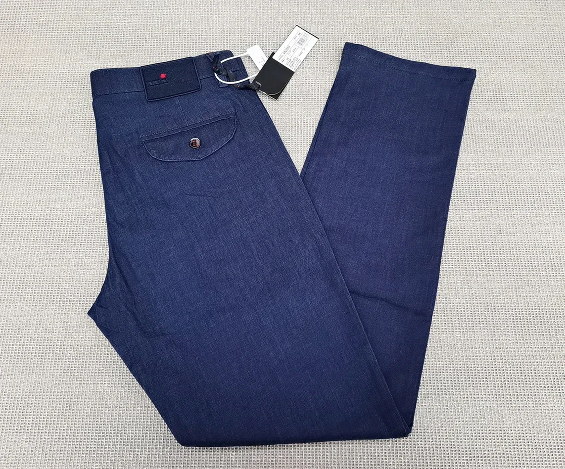 OECHSLI Jeansy Męskie Cienkie  – Embroidery On Jeans recenzja i cena