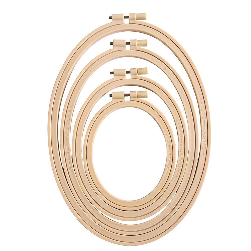 Imitacja bambusa plastikowe ow – Embroidery Hoop Square recenzja i cena