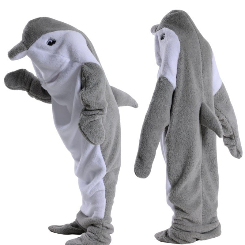 2024 Shark Dolphin Whale śpiwó – Embroidery Whale recenzja i cena