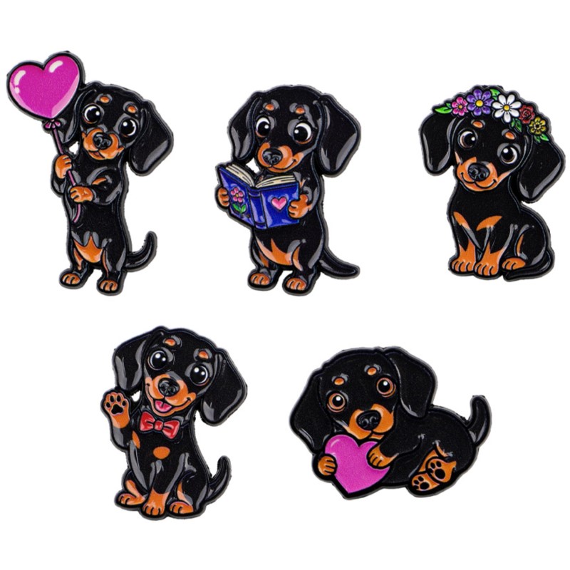 5 szt. Uroczy Zestaw Przypinek – Embroidery Textile recenzja i cena