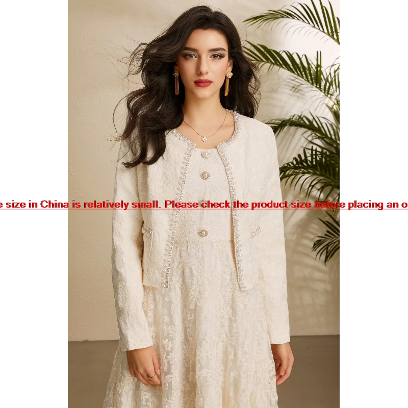 Elegancki damski zestaw z koro – Embroidery Jacket recenzja i cena
