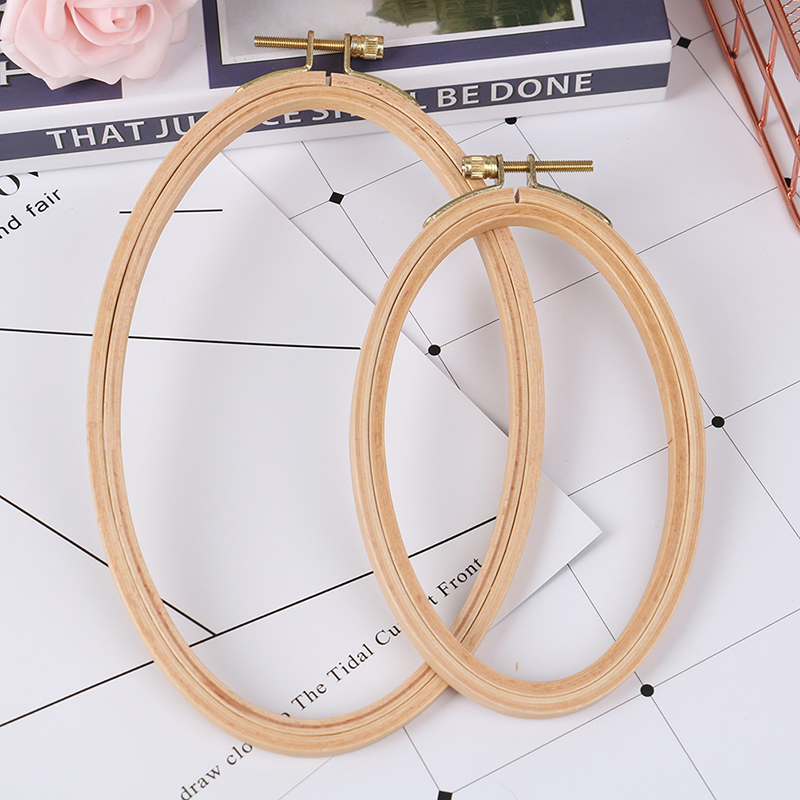 Haft bambusowy obręcz oprawka  – Embroidery Hoop Square recenzja i cena