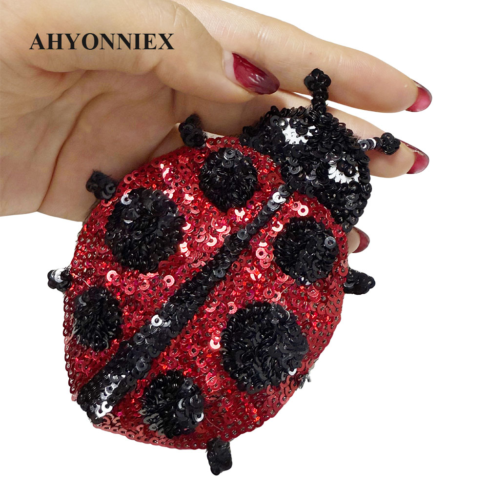 Naszywka z cekinami, haftowana – Embroidery Lady Bug recenzja i cena