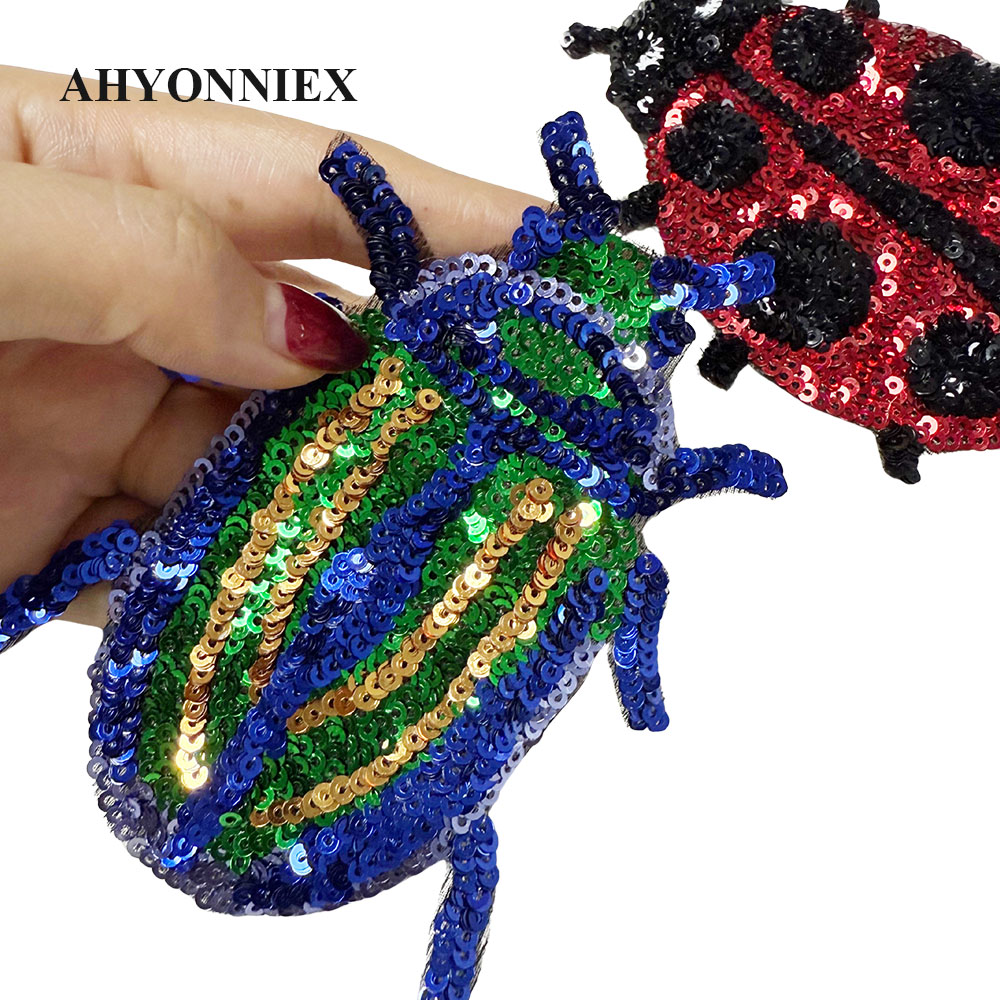 Naszywka z cekinami, haftowana – Embroidery Lady Bug recenzja i cena