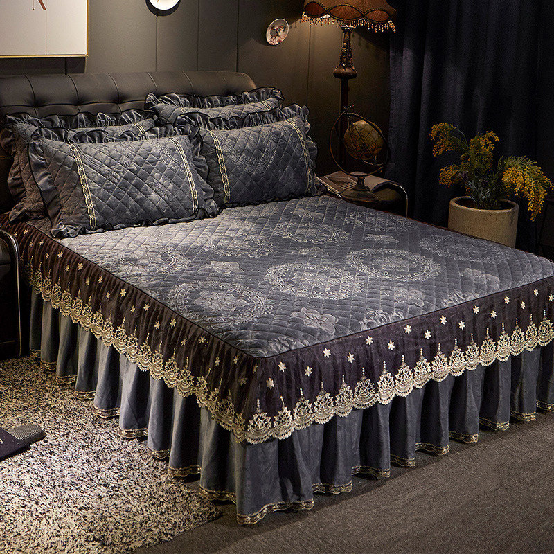 AI WINSURE - Haftowana koronko – Embroidery Quilt Cover recenzja i cena