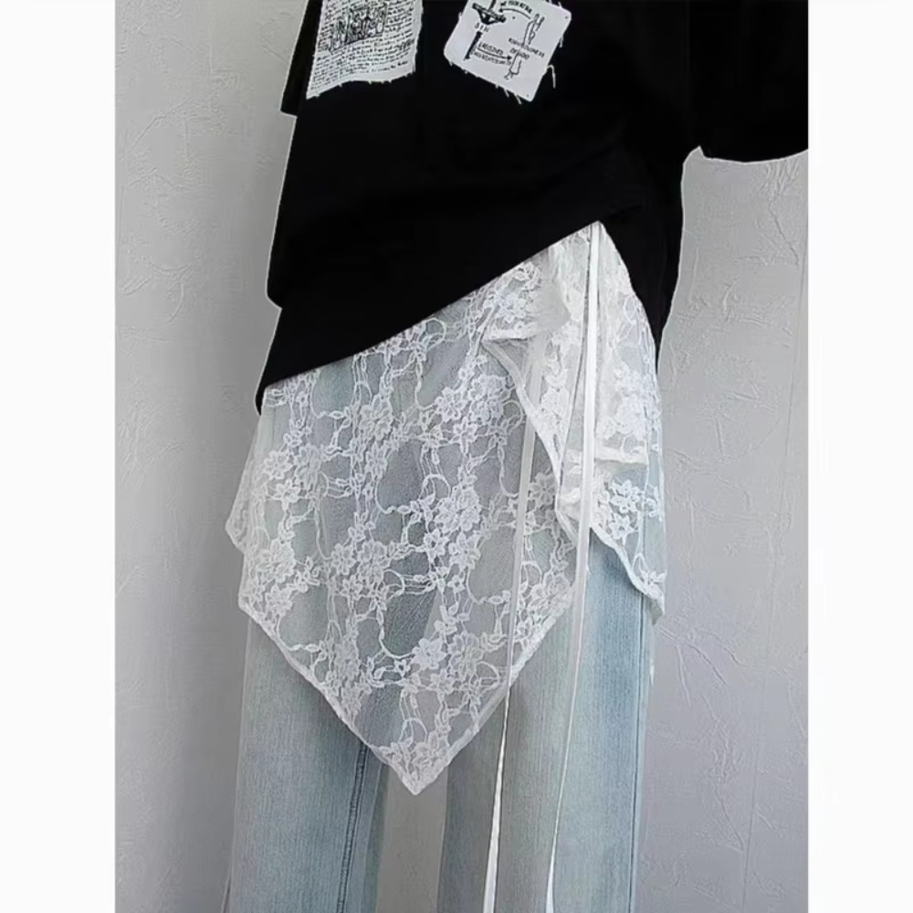 Francuska koronkowa mini spódn – Embroidery Apron recenzja i cena