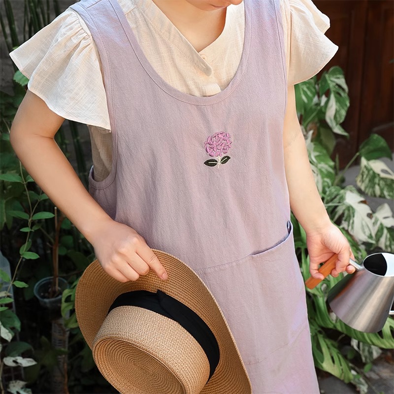 Letni fartuch kuchenny z czyst – Embroidery Apron recenzja i cena