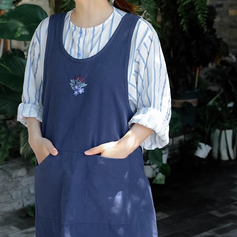Letni fartuch kuchenny z czyst – Embroidery Apron recenzja i cena