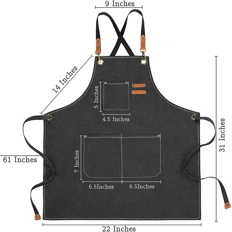 Niestandardowe haftowane Logo  – Embroidery Apron recenzja i cena