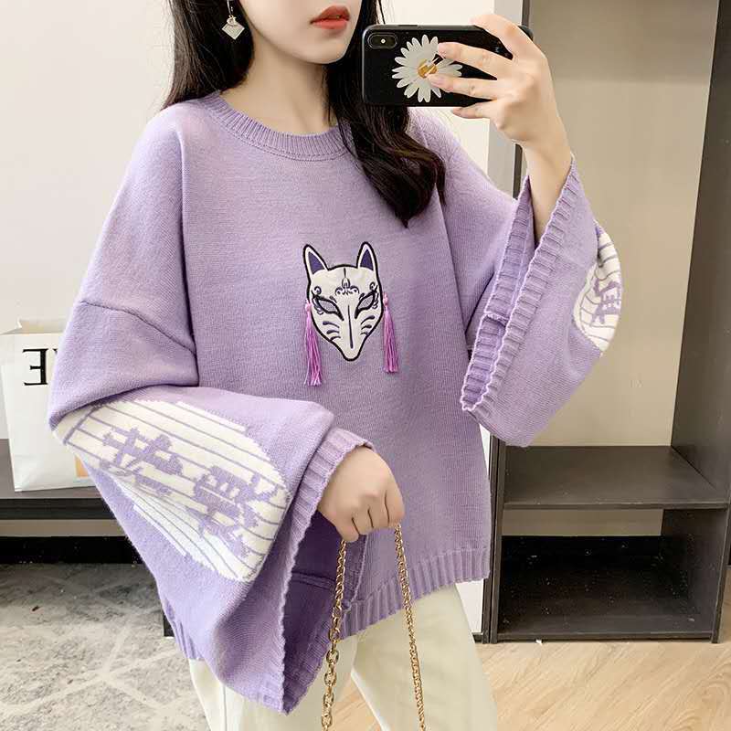 Sweter damski z dzianiny z haf – Embroidery Thread Yarn recenzja i cena