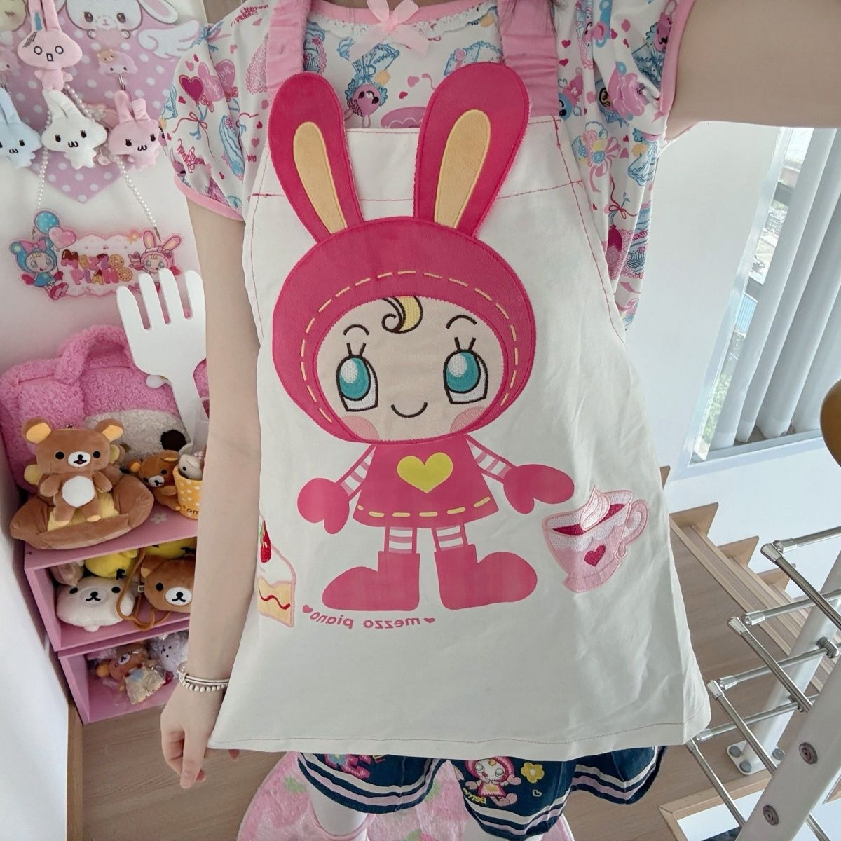 Letnia Nowa Kreskówkowa Haftow – Embroidery Apron recenzja i cena