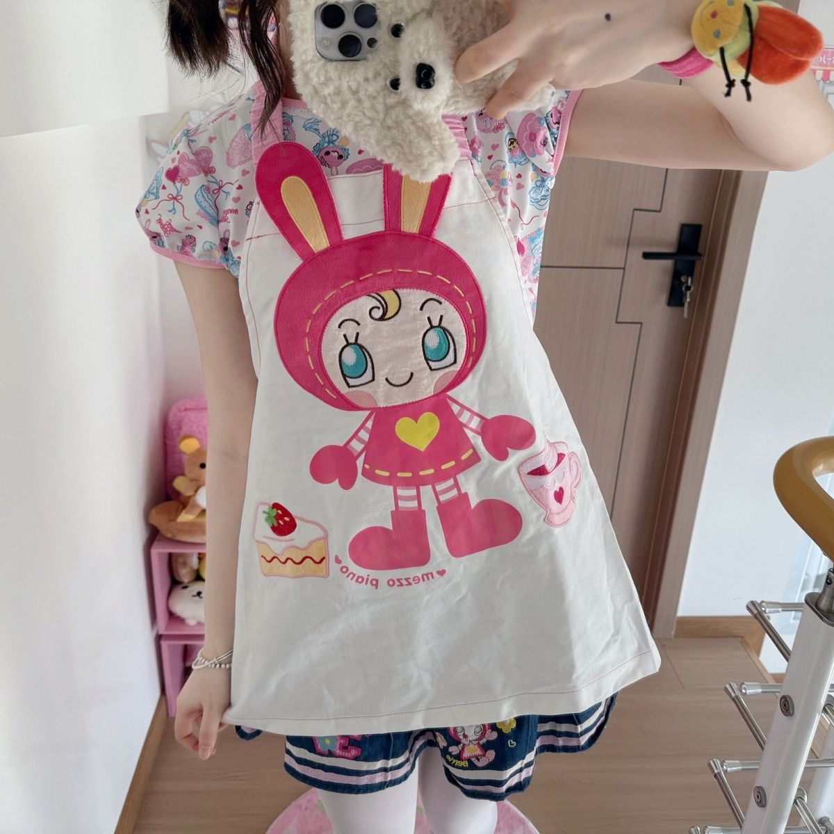 Letnia Nowa Kreskówkowa Haftow – Embroidery Apron recenzja i cena