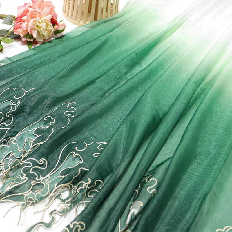 Tkanina w stylu chińskim z haf – Embroidery Skirt recenzja i cena