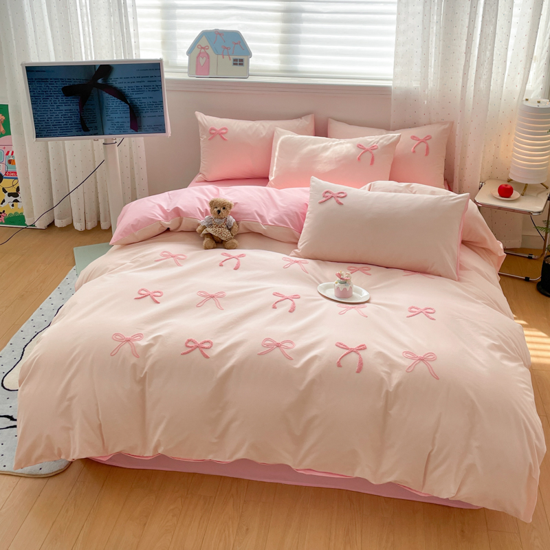 3-częściowy zestaw prześcierad – Embroidery Quilt Cover recenzja i cena