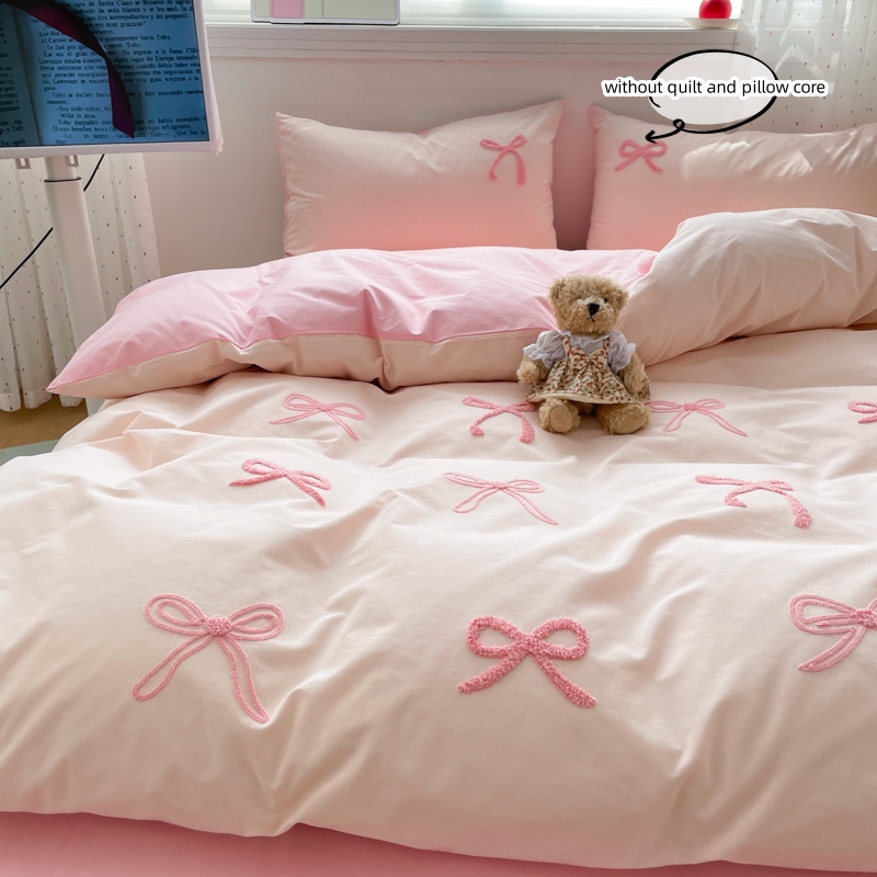 3-częściowy zestaw prześcierad – Embroidery Quilt Cover recenzja i cena