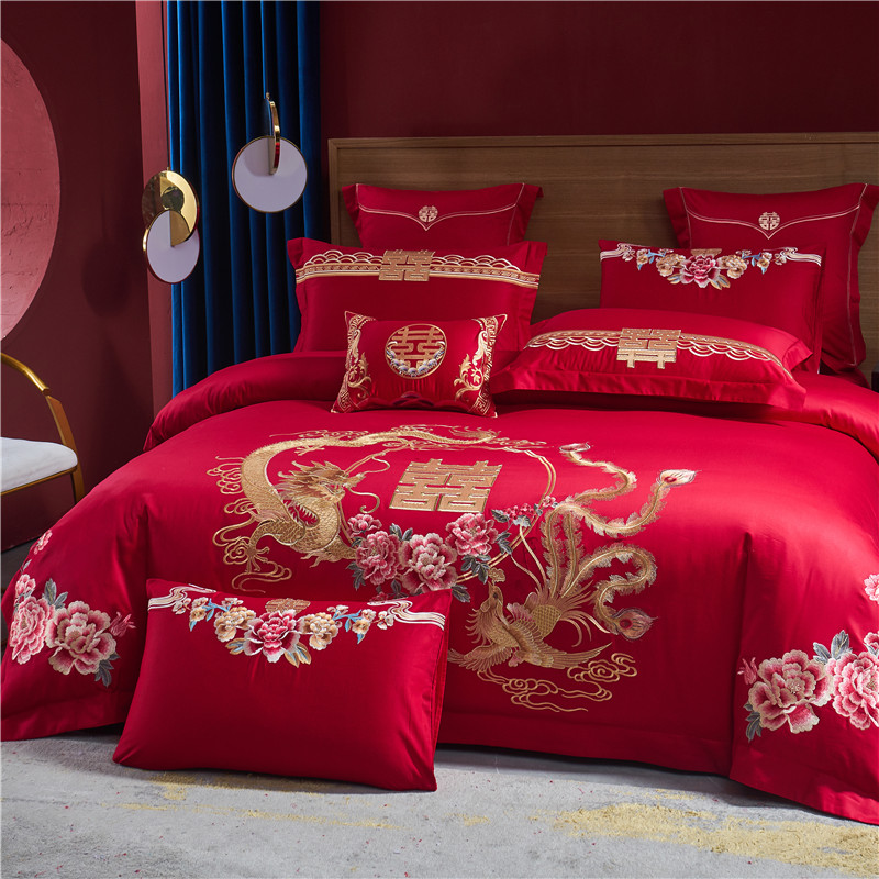 Luksusowy komplet pościeli ze  – Embroidery Quilt Cover recenzja i cena