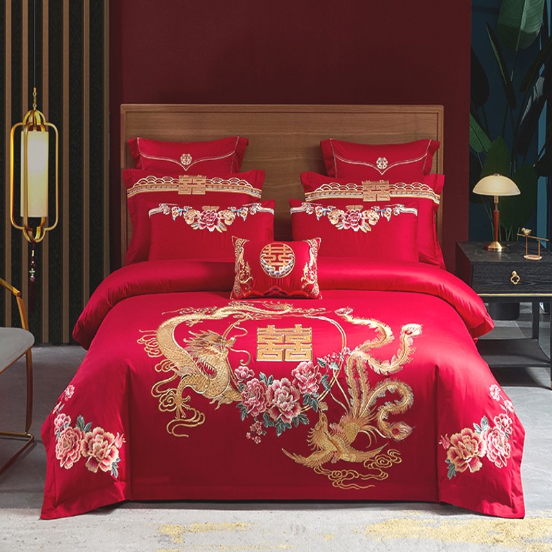 Luksusowy komplet pościeli ze  – Embroidery Quilt Cover recenzja i cena