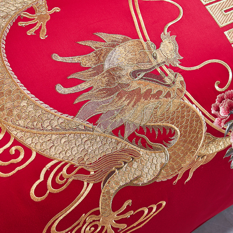 Luksusowy komplet pościeli ze  – Embroidery Quilt Cover recenzja i cena