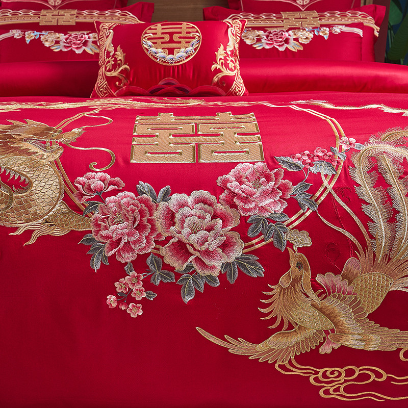 Luksusowy komplet pościeli ze  – Embroidery Quilt Cover recenzja i cena