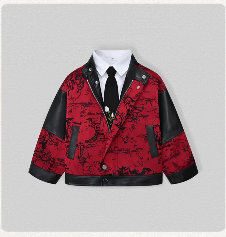 Kurtka motocyklowa dla chłopcó – Embroidery Jacket recenzja i cena