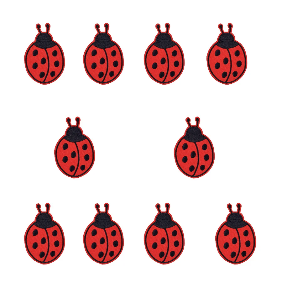 Naszywki na ubrania naprasowyw – Embroidery Lady Bug recenzja i cena