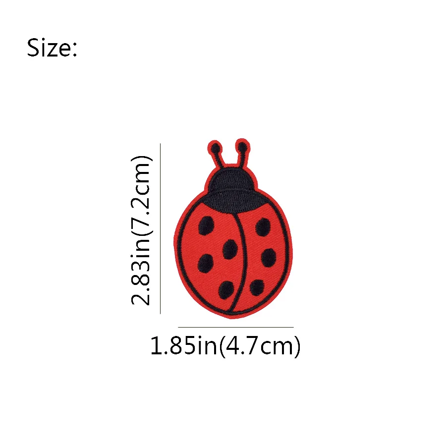 Naszywki na ubrania naprasowyw – Embroidery Lady Bug recenzja i cena