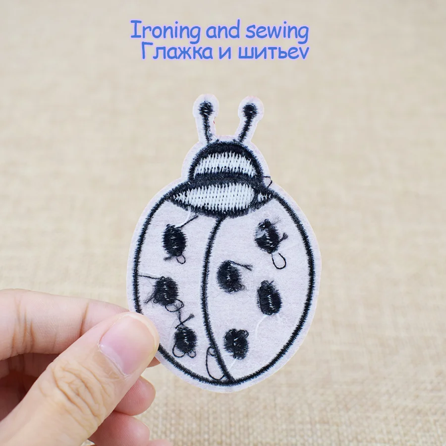 Naszywki na ubrania naprasowyw – Embroidery Lady Bug recenzja i cena