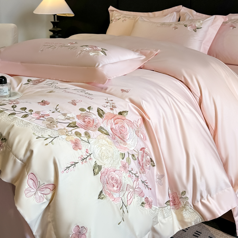 Luksusowy zestaw pościeli ze 1 – Embroidery Quilt Cover recenzja i cena