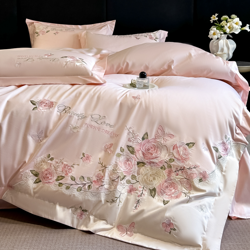 Luksusowy zestaw pościeli ze 1 – Embroidery Quilt Cover recenzja i cena