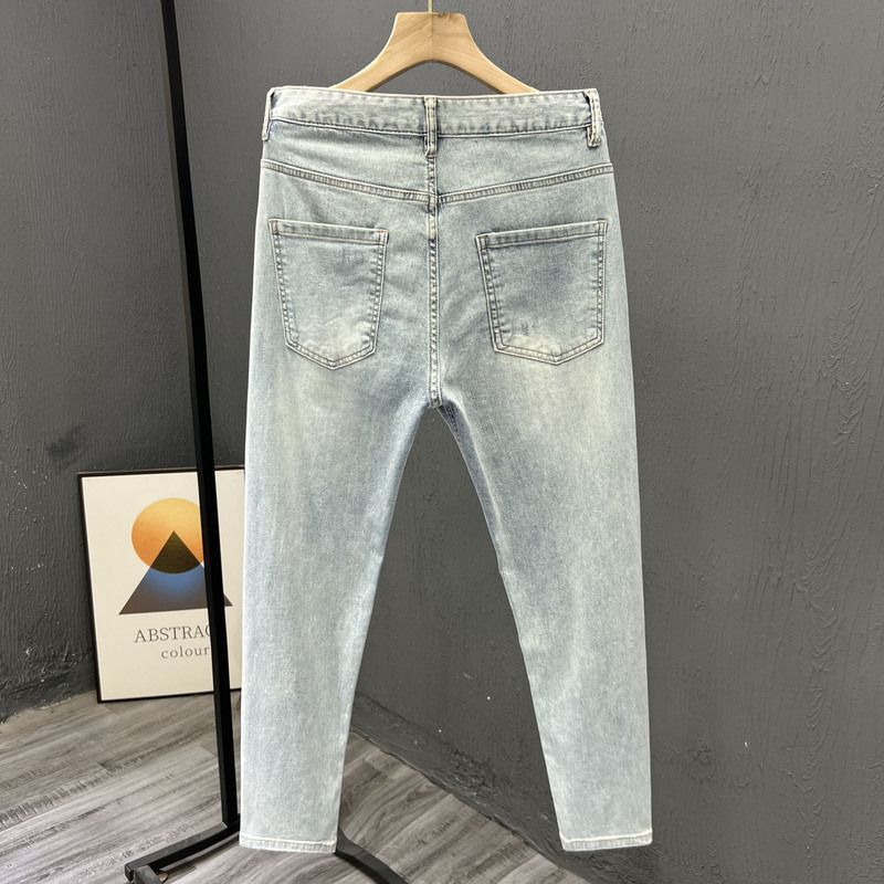 Nowa stylowa męska moda dżinsy – Embroidery On Jeans recenzja i cena