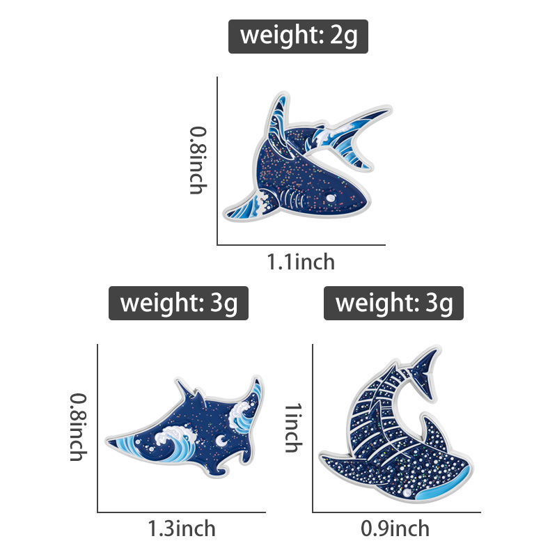 Emaliowane przypinki z motywam – Embroidery Whale recenzja i cena