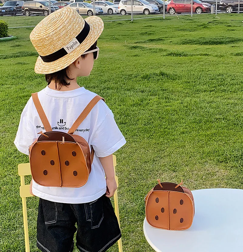 Nowe koreańskie modne plecaki  – Embroidery Lady Bug recenzja i cena