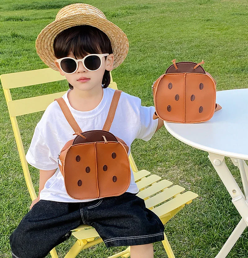 Nowe koreańskie modne plecaki  – Embroidery Lady Bug recenzja i cena
