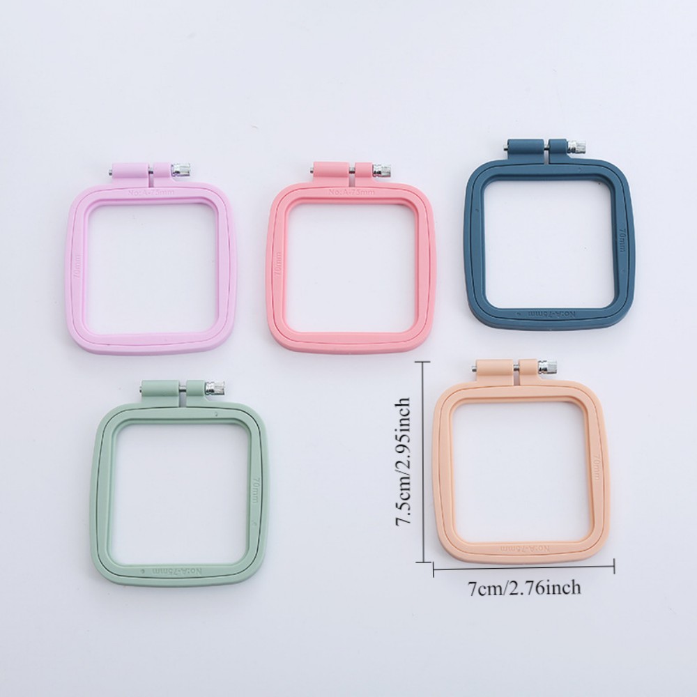 Owalne/kwadratowe plastikowe o – Embroidery Hoop Square recenzja i cena