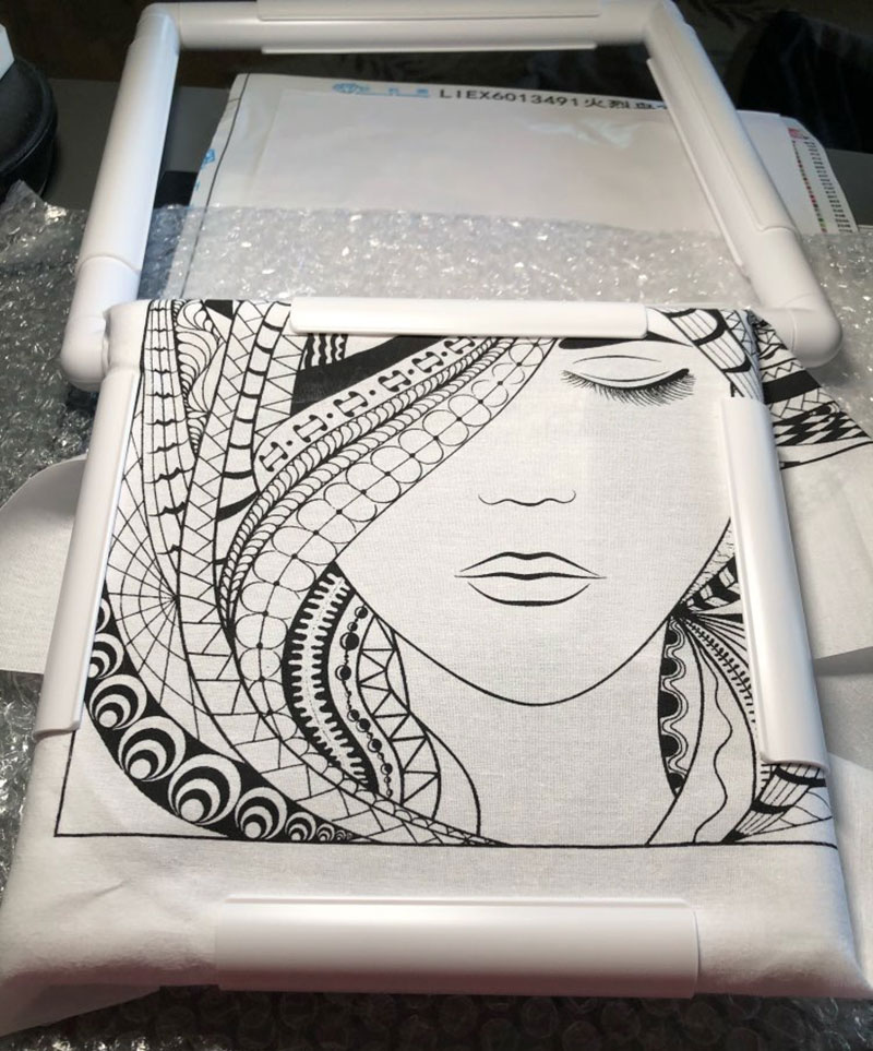 Kwadratowa ramka do haftu pros – Embroidery Hoop Square recenzja i cena