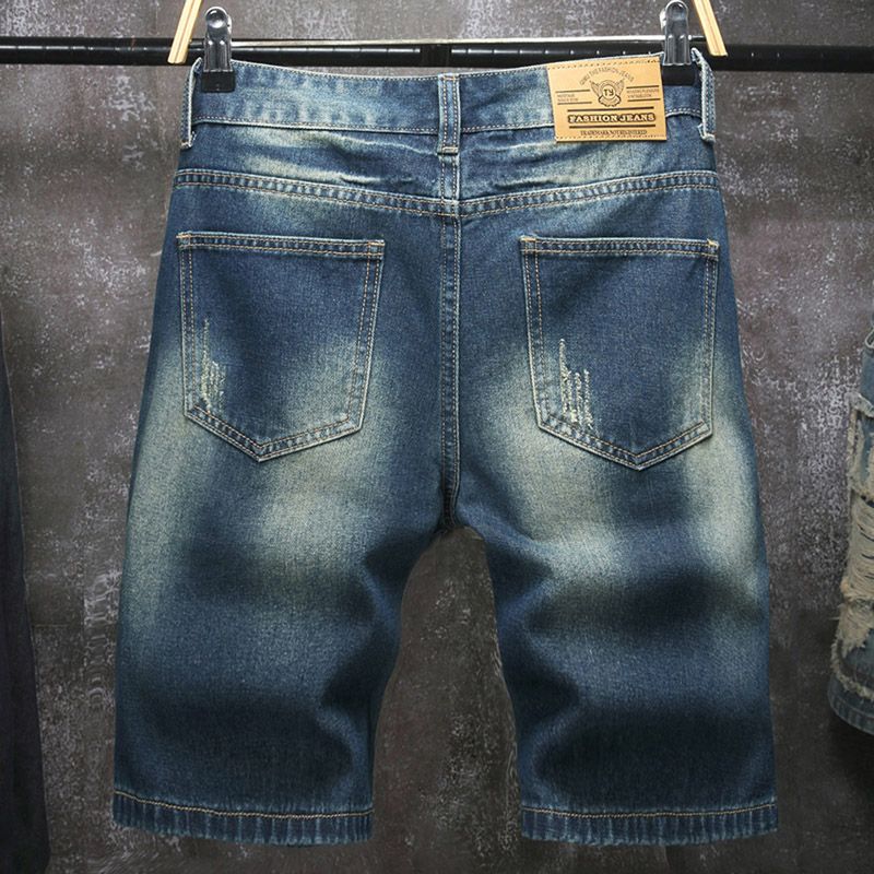 Nowe męskie szorty jeansowe w  – Embroidery On Jeans recenzja i cena