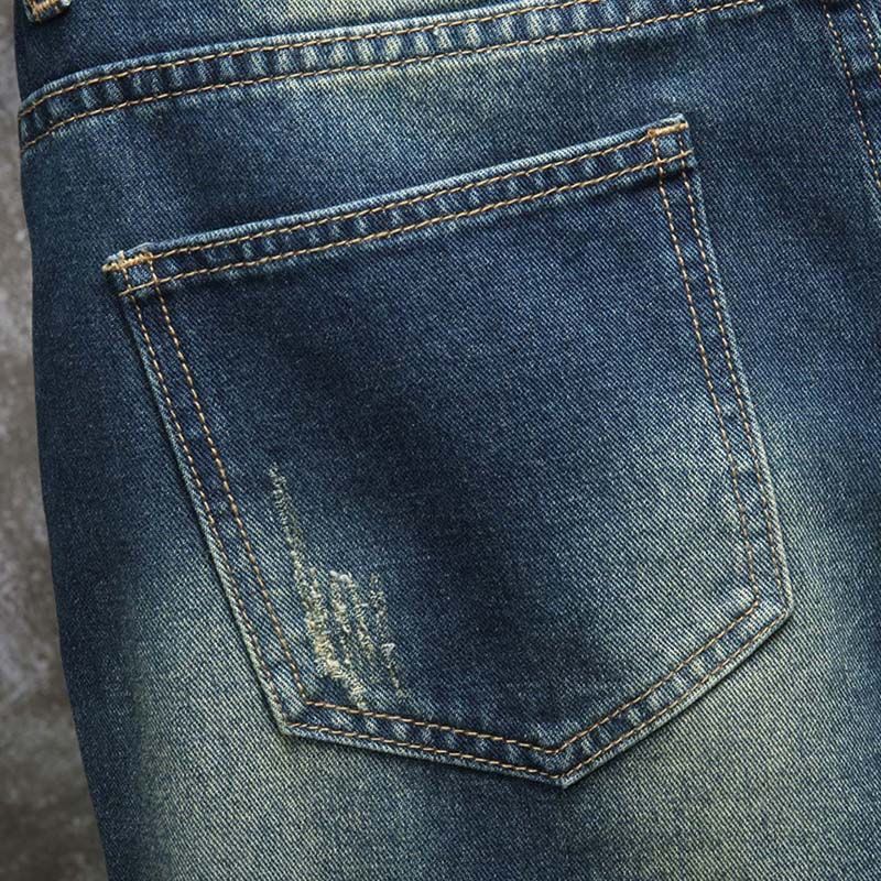 Nowe męskie szorty jeansowe w  – Embroidery On Jeans recenzja i cena