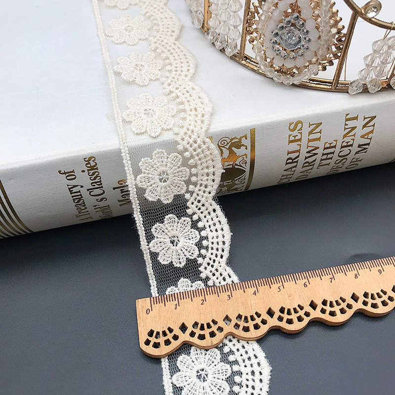 3 jardy / partia haftu Biała b – Embroidery Thread Yarn recenzja i cena