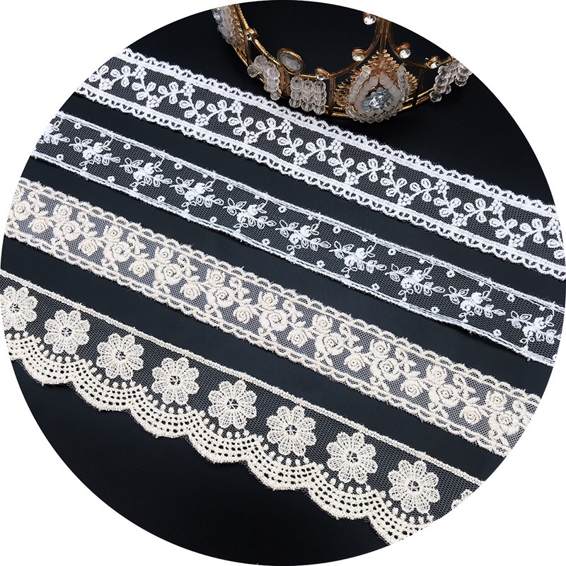 3 jardy / partia haftu Biała b – Embroidery Thread Yarn recenzja i cena