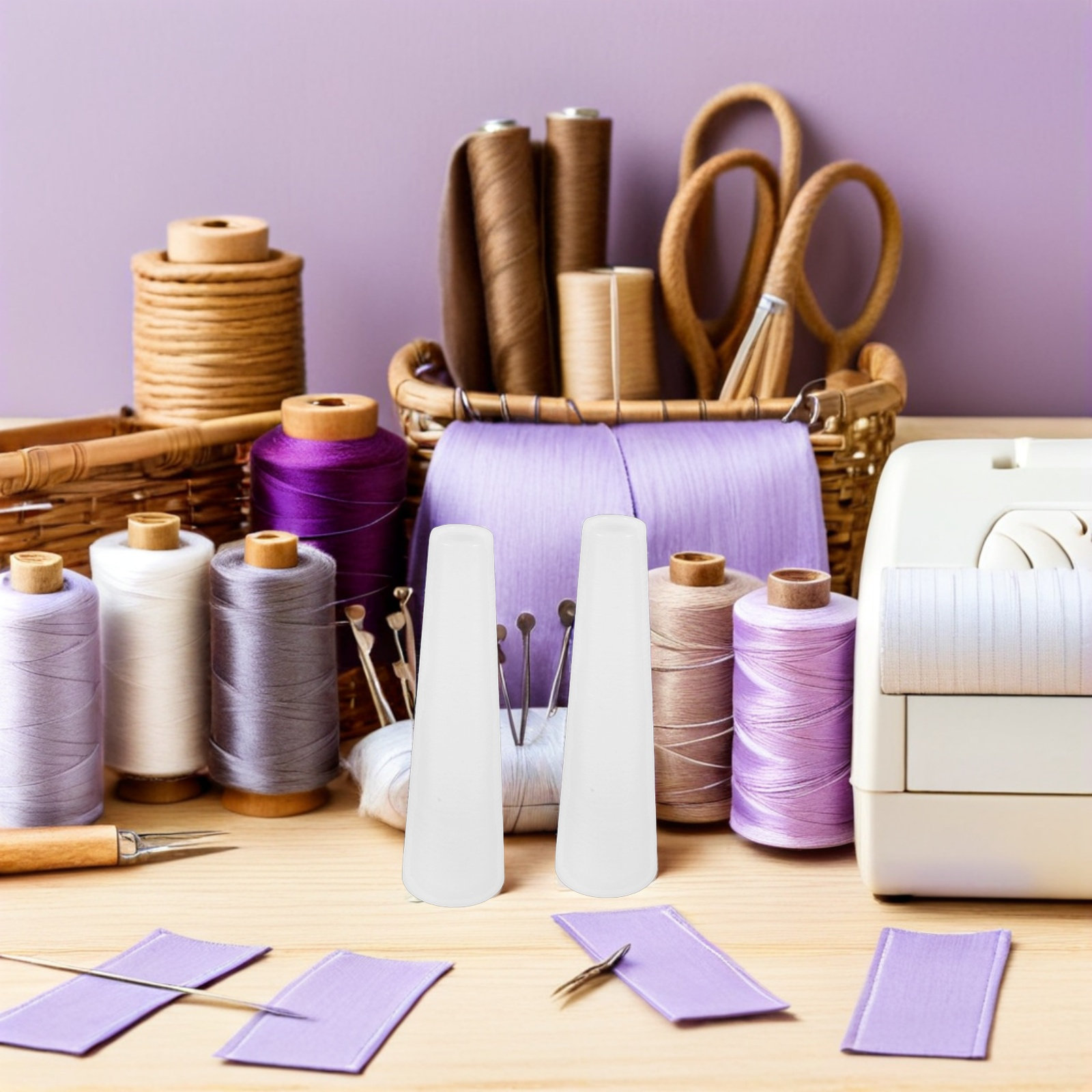 12 szt. stożkowych tub z tworz – Embroidery Thread Yarn recenzja i cena